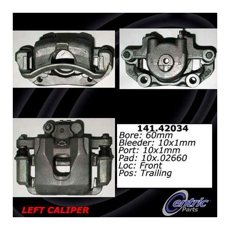 Centric Posi Quiet Loaded Caliper , Posi Quiet 142.42033